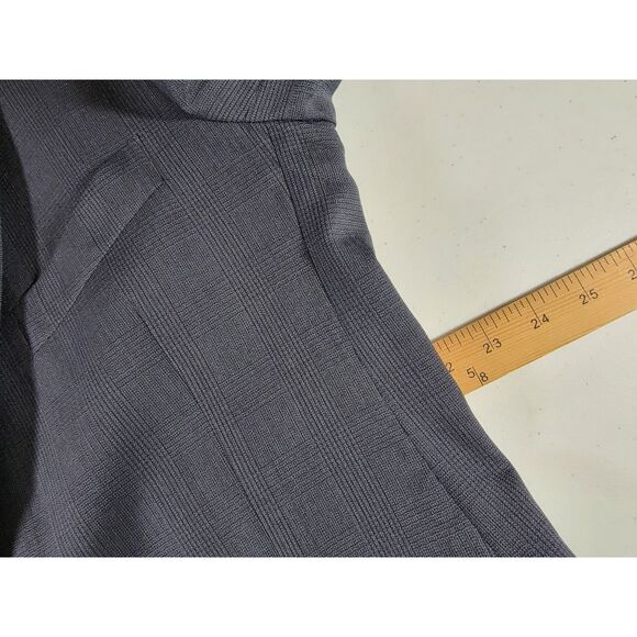 Joseph Abboud Plaid Navy Wool Sport Coat Blazer Suit Jacket - 44 - Picture 10 of 11